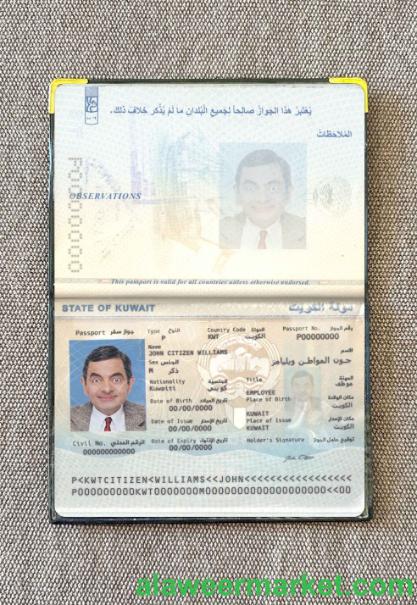 Kuwait passport photo look